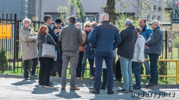 Mimo ustaleń prezes nie wpuścił na swój teren mieszkańców Nadarzyna